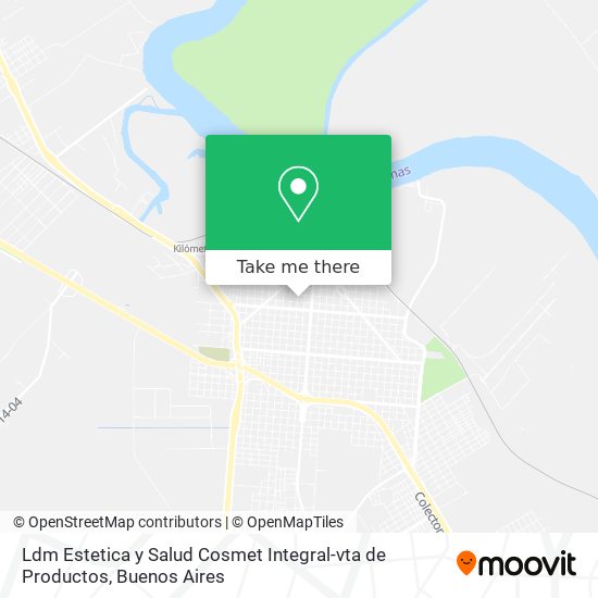 Mapa de Ldm Estetica y Salud Cosmet Integral-vta de Productos