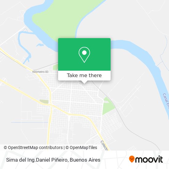 Mapa de Sima del Ing.Daniel Piñeiro