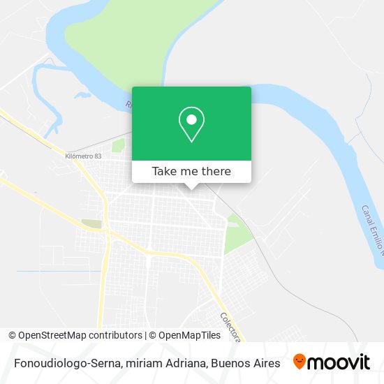 Fonoudiologo-Serna, miriam Adriana map