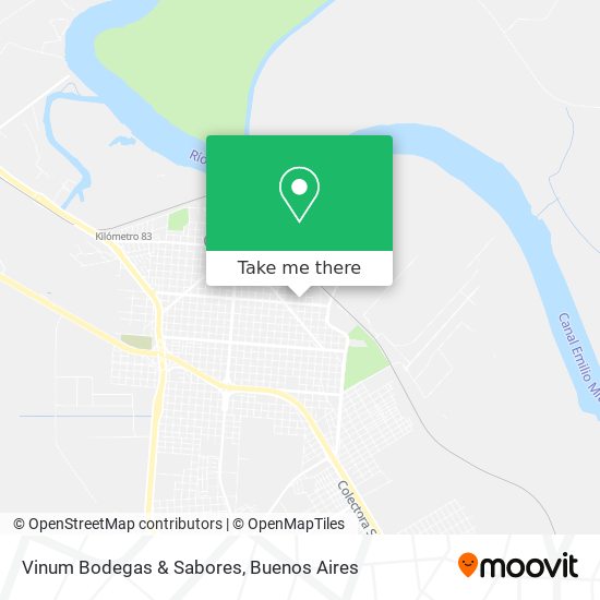 Mapa de Vinum Bodegas & Sabores