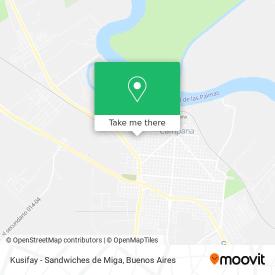 Kusifay - Sandwiches de Miga map