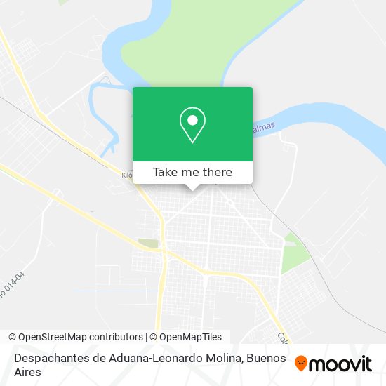 Despachantes de Aduana-Leonardo Molina map