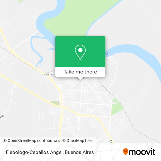 Mapa de Flebologo-Ceballos Ángel