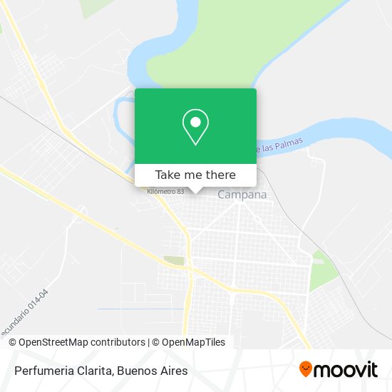 Mapa de Perfumeria Clarita