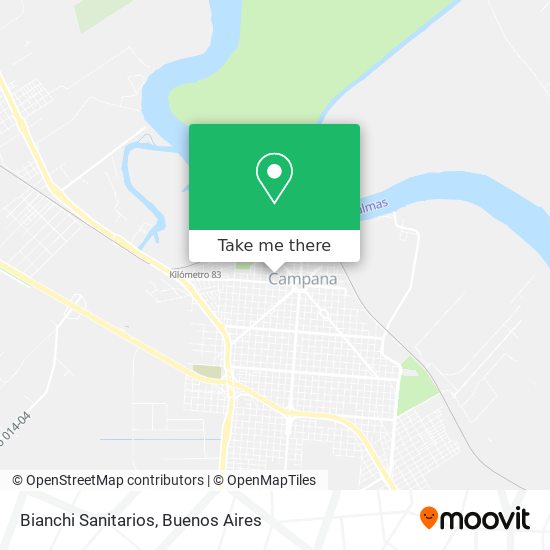 Bianchi Sanitarios map