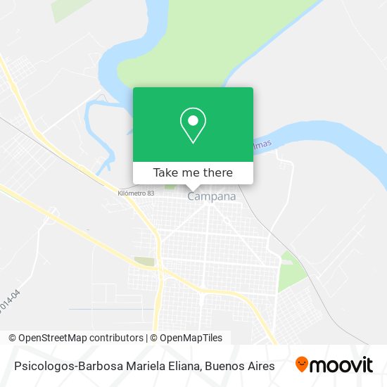 Psicologos-Barbosa Mariela Eliana map