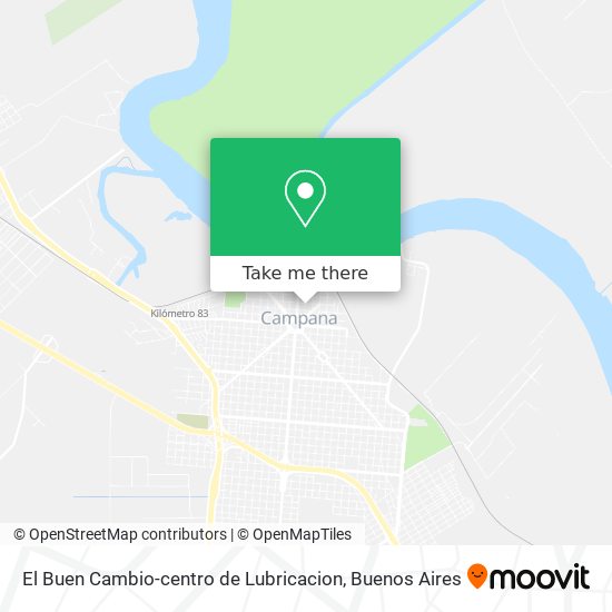 El Buen Cambio-centro de Lubricacion map