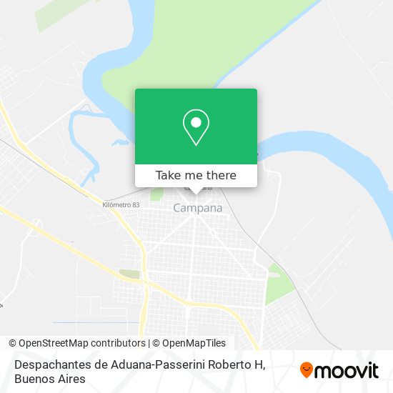 Mapa de Despachantes de Aduana-Passerini Roberto H