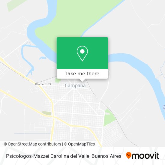 Mapa de Psicologos-Mazzei Carolina del Valle