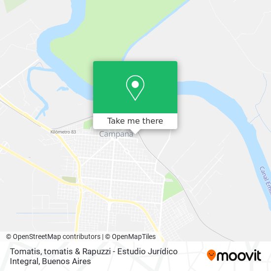 Tomatis, tomatis & Rapuzzi - Estudio Jurídico Integral map