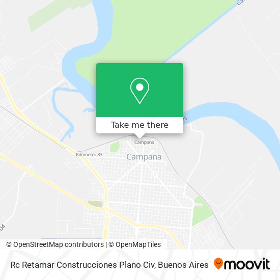 Rc Retamar Construcciones Plano Civ map