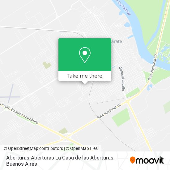 Mapa de Aberturas-Aberturas La Casa de las Aberturas