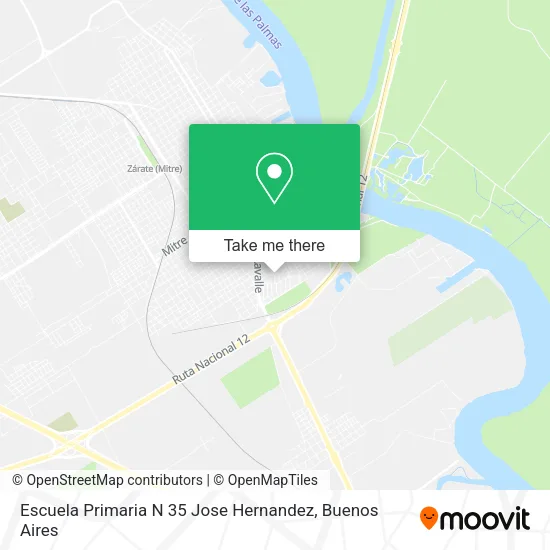 Escuela Primaria N 35 Jose Hernandez map