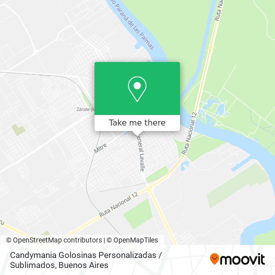 Candymania Golosinas Personalizadas / Sublimados map