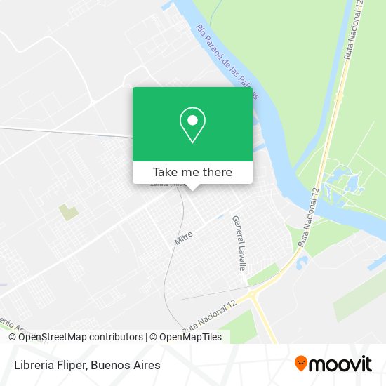 Libreria Fliper map