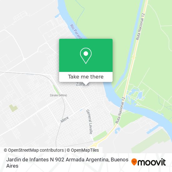Jardin de Infantes N 902 Armada Argentina map
