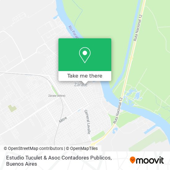 Mapa de Estudio Tuculet & Asoc Contadores Publicos