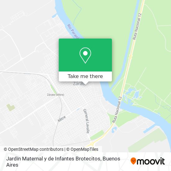 Jardín Maternal y de Infantes Brotecitos map