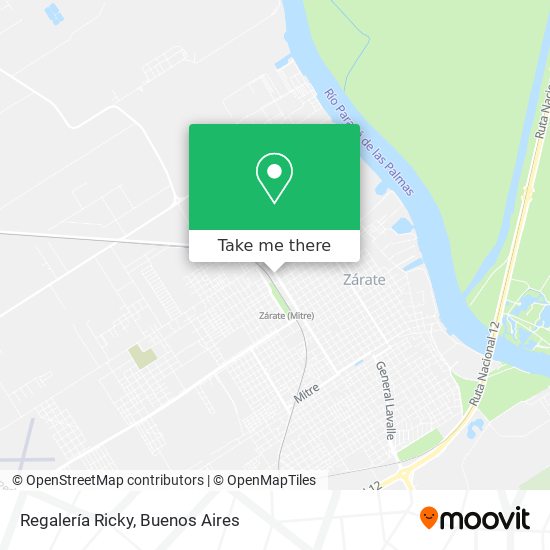 Mapa de Regalería Ricky