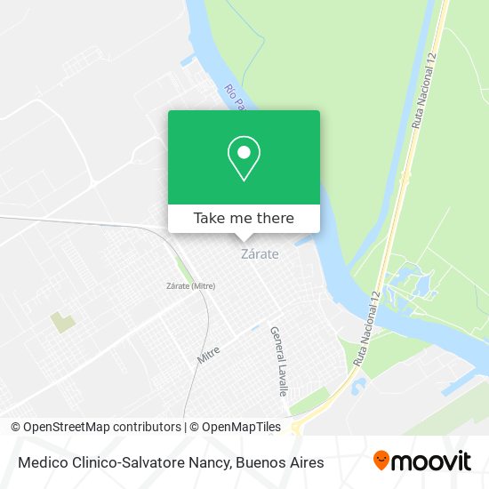 Mapa de Medico Clinico-Salvatore Nancy