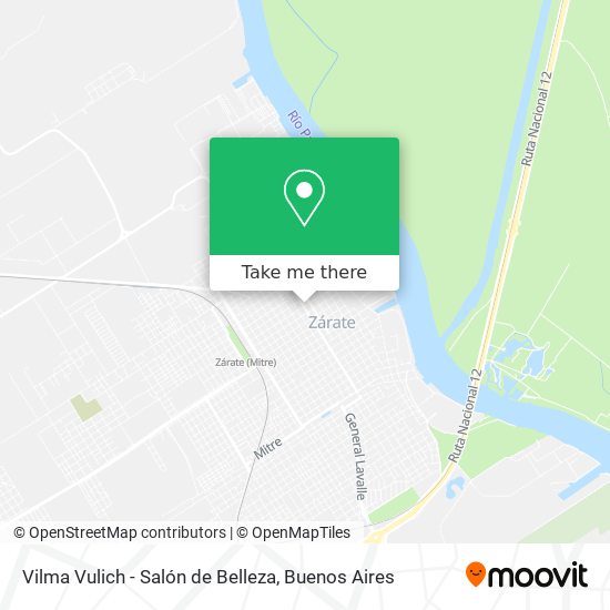 Vilma Vulich - Salón de Belleza map