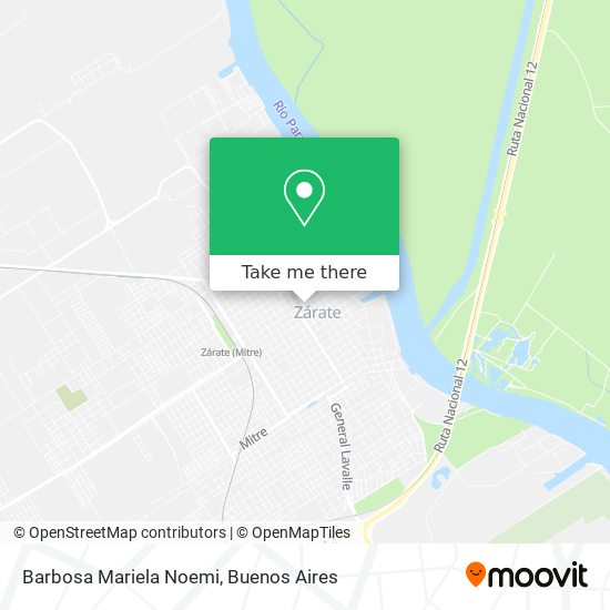 Mapa de Barbosa Mariela Noemi