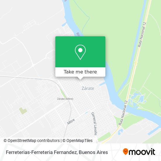 Mapa de Ferreterias-Ferreteria Fernandez