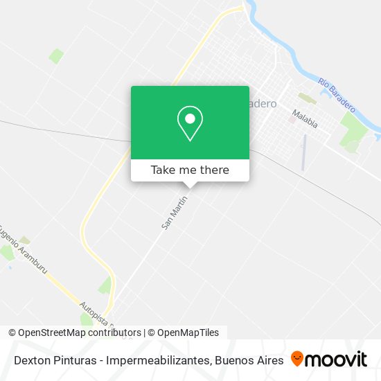 Dexton Pinturas - Impermeabilizantes map