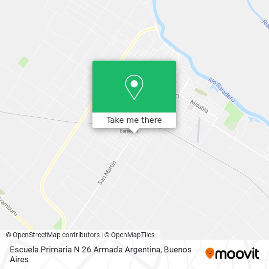 Escuela Primaria N 26 Armada Argentina map