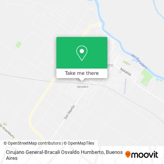 Mapa de Cirujano General-Bracali Osvaldo Humberto