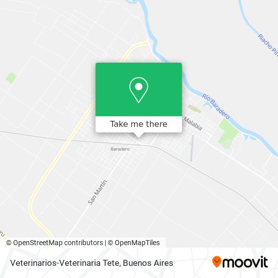 Veterinarios-Veterinaria Tete map