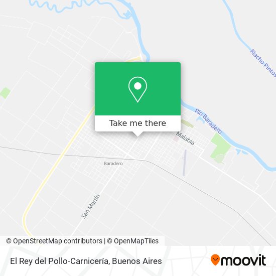 El Rey del Pollo-Carnicería map