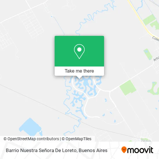 Mapa de Barrio Nuestra Señora De Loreto