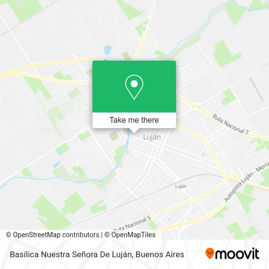 Basílica Nuestra Señora De Luján map