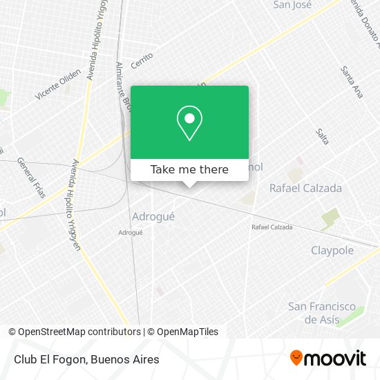 Club El Fogon map