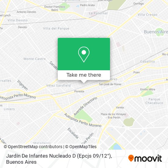 Jardín De Infantes Nucleado D (Epcjs 09 / 12°) map
