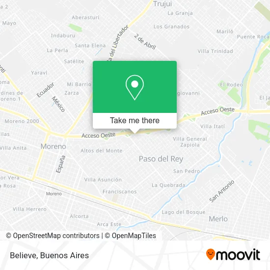 Believe map