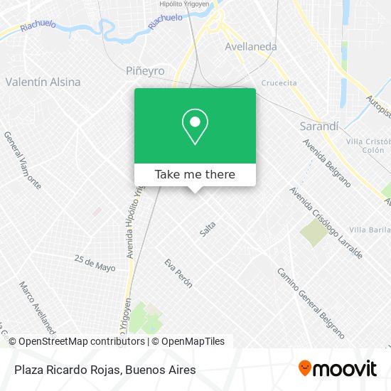 Plaza Ricardo Rojas map