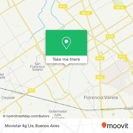 Movistar 4g Lte map