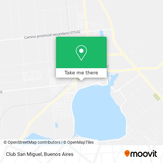Club San Miguel map