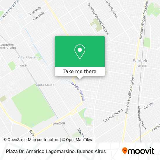 Plaza Dr. Américo Lagomarsino map