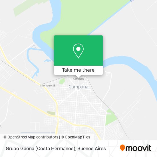 Grupo Gaona (Costa Hermanos) map