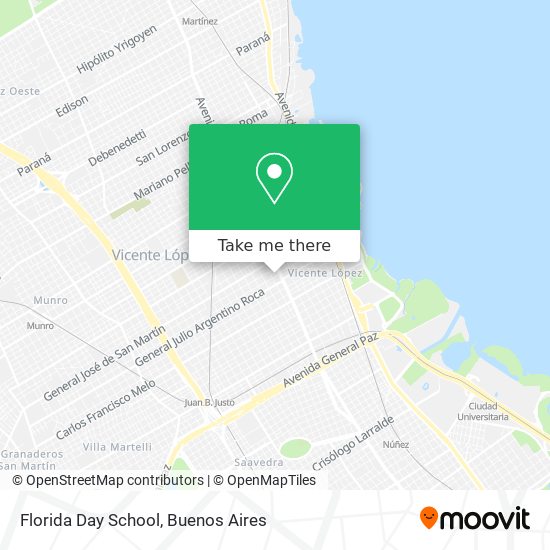 Florida Day School map