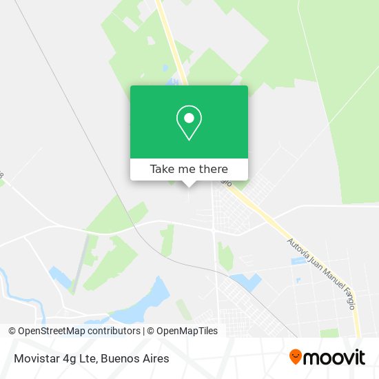 Mapa de Movistar 4g Lte