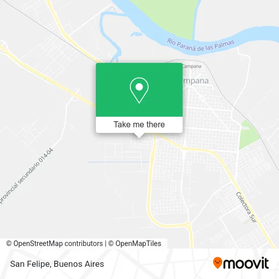 San Felipe map