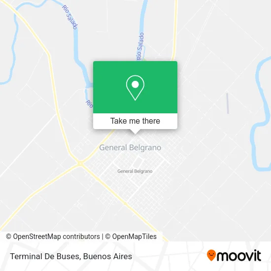 Mapa de Terminal De Buses
