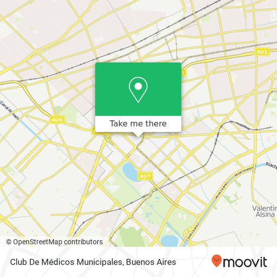 Club De Médicos Municipales map