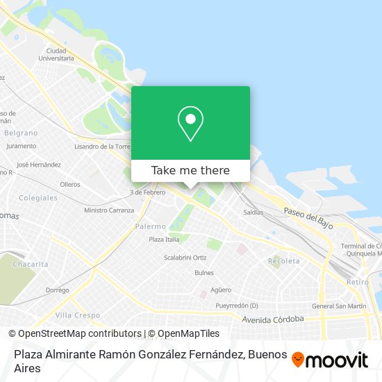 Plaza Almirante Ramón González Fernández map