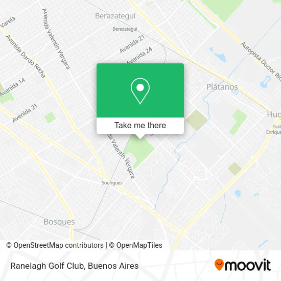 Mapa de Ranelagh Golf Club