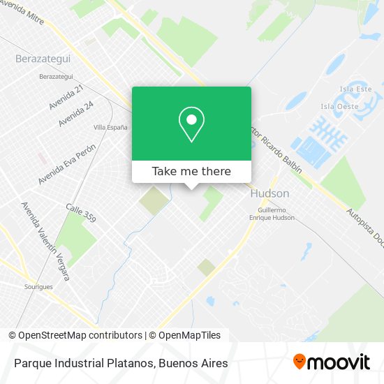 Parque Industrial Platanos map